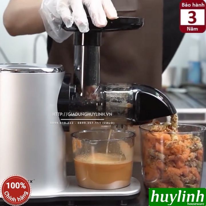 Máy ép chậm trục ngang Promix SJ-02 - 150W  - Bảo hành 3 năm