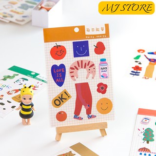 Sticker gấu cute - mjstore