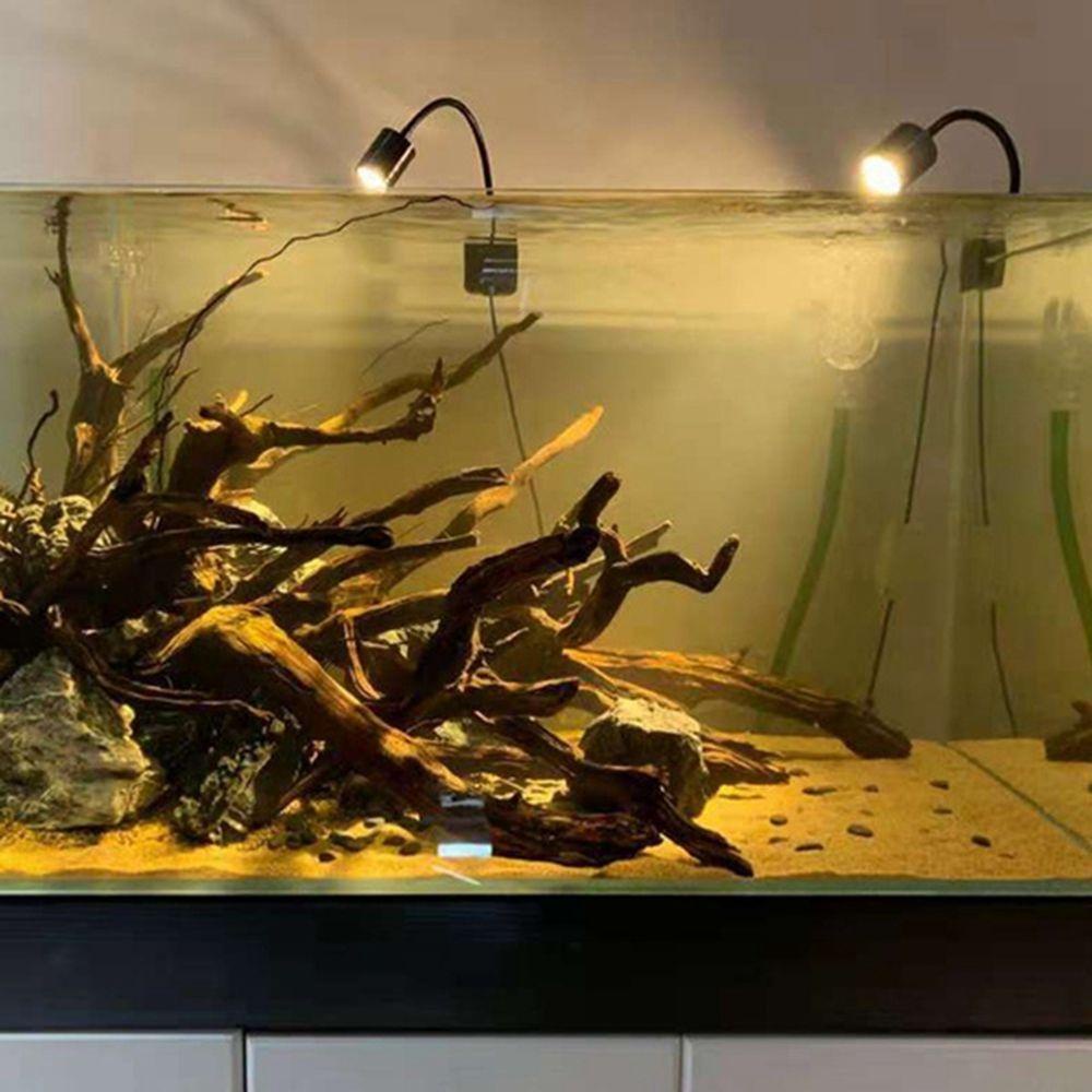 Đèn Chiếu Sáng Trang Trí Bể Cá 3w 5w 7w Điều Khiển Từ Xa