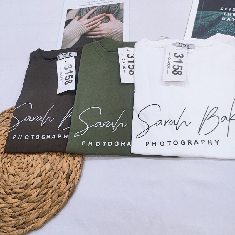 Áo phông nam,nữ unisex in hình SARA mã 3158 | BigBuy360 - bigbuy360.vn