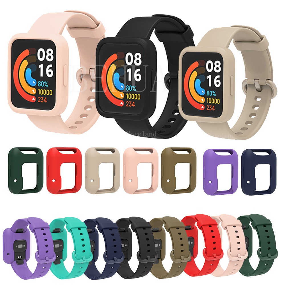 Ốp bảo vệ silicon cho Xiaomi Redmi Watch 2 Lite SmartWatch Mi Watch2 Lite Protector