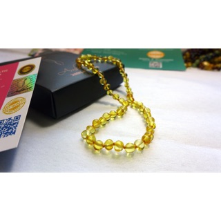Vòng cổ Amber Úc chính hãng size 35 cm