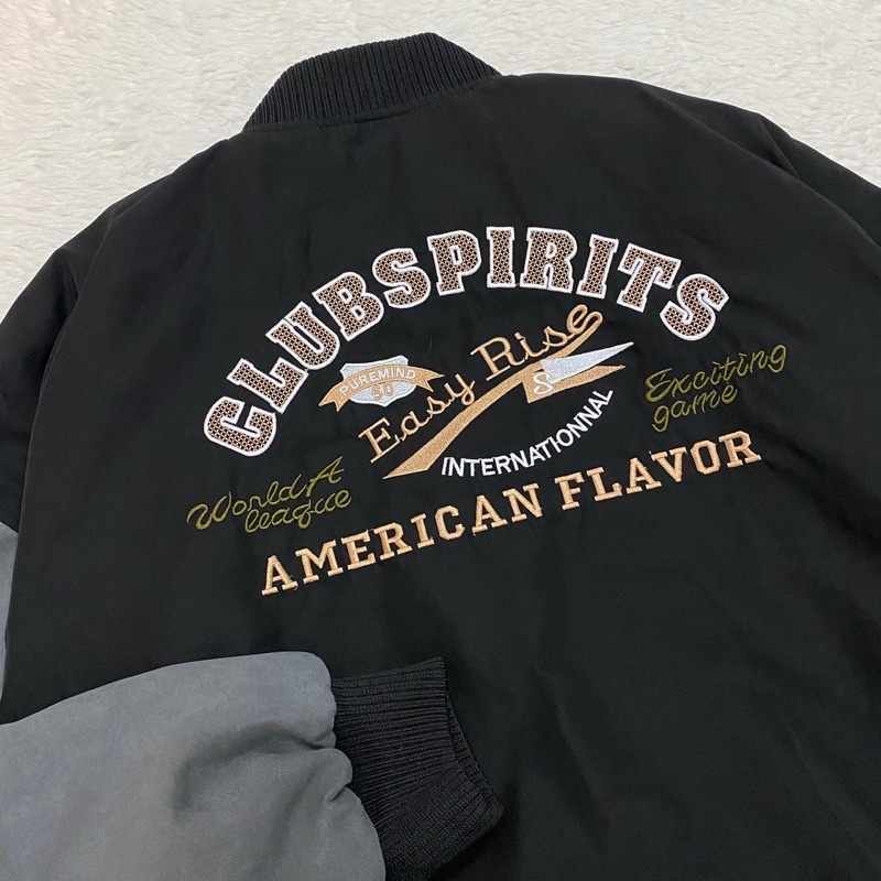 Áo Khoác Bomber bóng chày CLUB