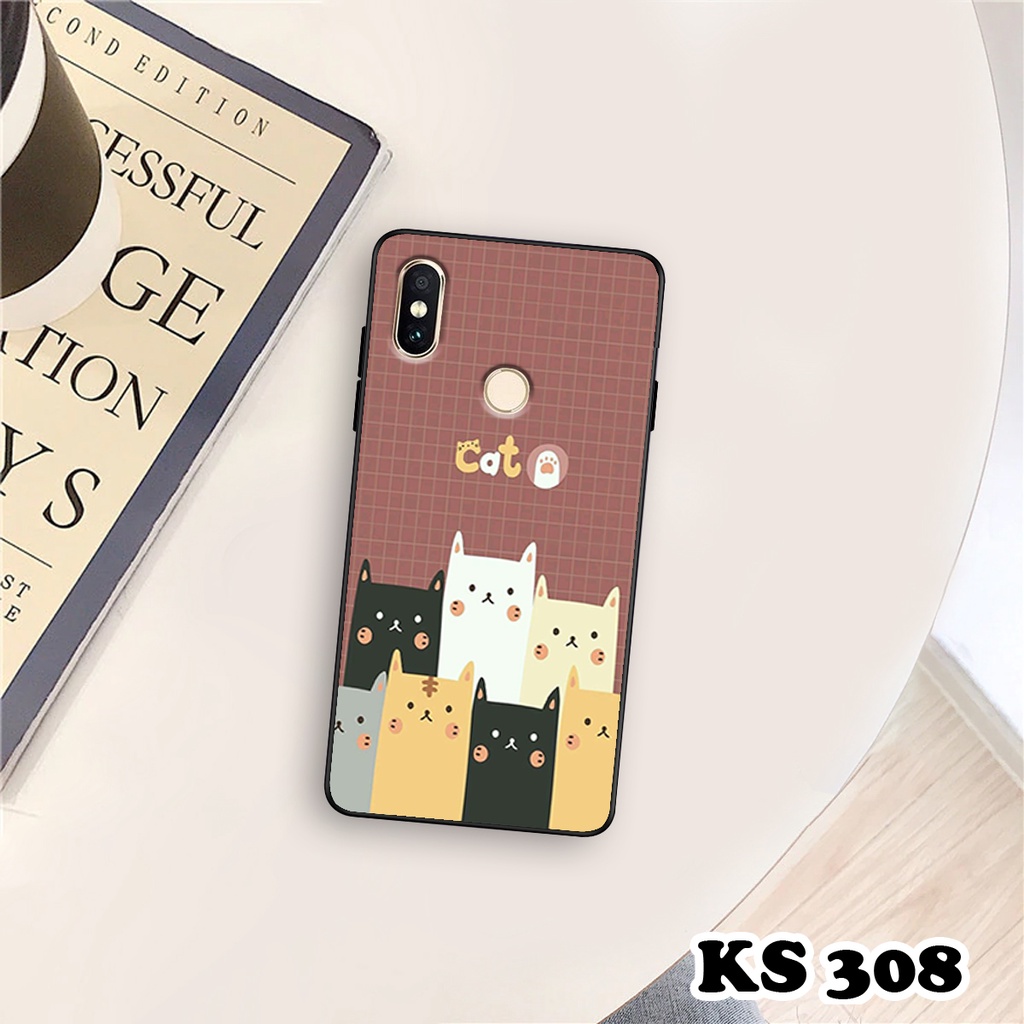 Ốp lưng Xiaomi Redmi Note 6 - Xiaomi Redmi Note 6 Pro - Ốp in hình mèo con ngộ nghĩnh - Lưng nhám viền TPU
