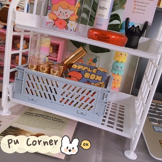 Kệ mỹ phẩm mini 2 tầng đa năng