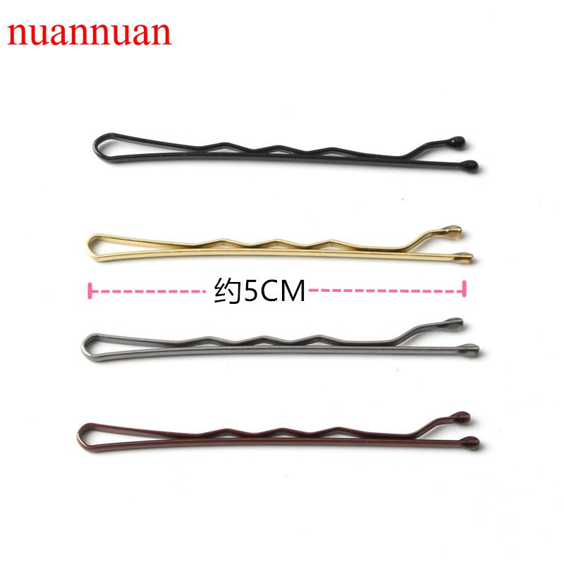 Set 50 / 100 Kẹp Tăm Nhiều Màu Thời Trang Cho Nữ