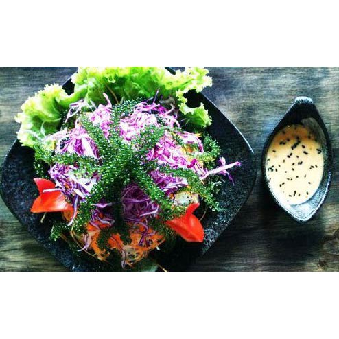 (Combo) rong nho tách nước khánh hòa 25gr + 1 gói mè rang kewpie 15ml | BigBuy360 - bigbuy360.vn