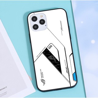 Ốp lưng kính cường lực iphone 12 pro - rog gaming