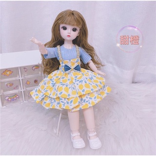 Búp Bê Nữ Sinh Tự Làm Mặc Đồ 1 / 6 30cm