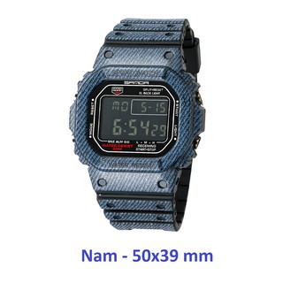 Đồng hồ điện tử thời trang nam dây cao su Sanda PKHRSA002 - Nam
