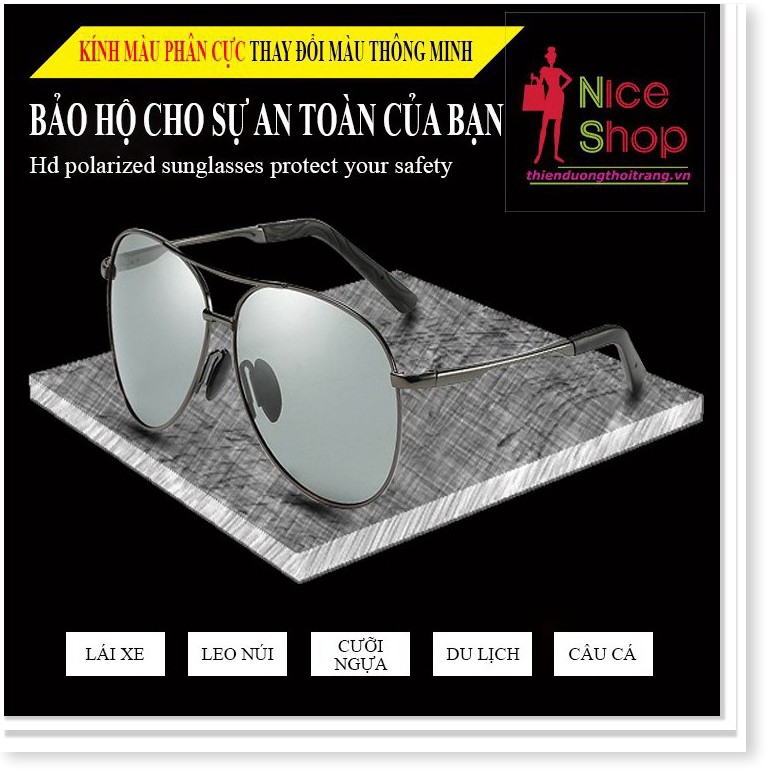 Giá Vốn - Kính mát ngày và đêm chống chói bảo vệ mắt trước tia cực tím