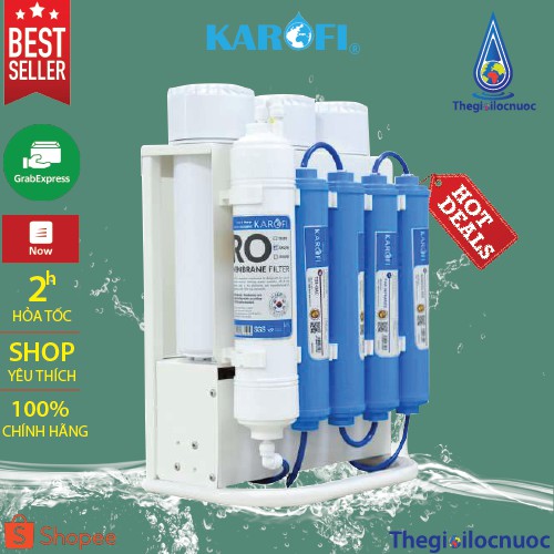 Máy lọc nước Karofi Ss038 chính hãng 8 cấp lọc