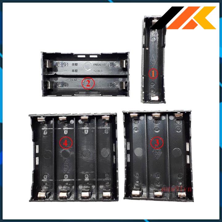 Đế Pin 18650 Có Chân Hàn - Linh Kiện TuHu