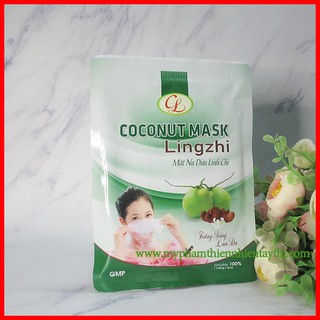 Mặt Nạ Dừa Cửu Long Linh Chi 01 Miếng Lẻ