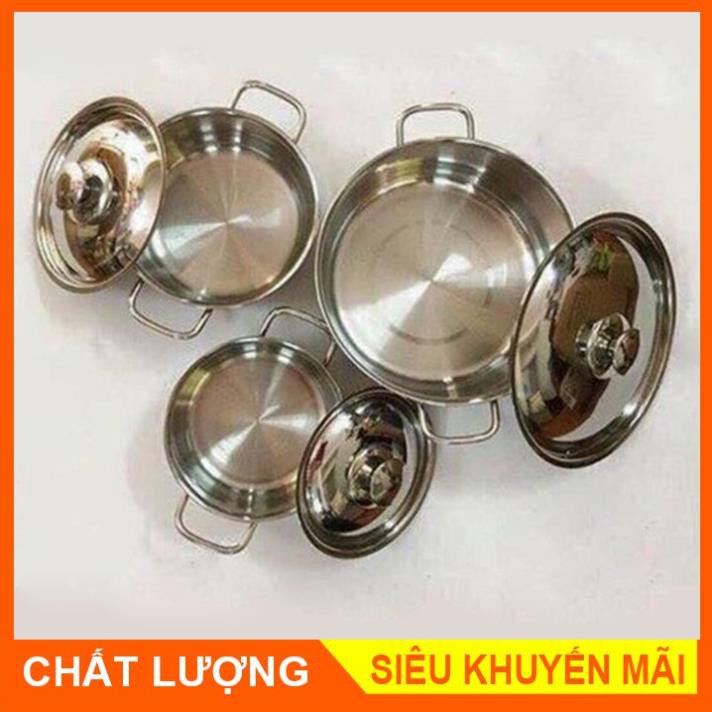 Bộ 3 nồi Inox Shark Thái Lan - Hàng cao cấp.