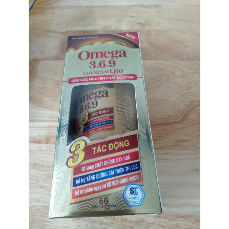 Omega 369 Coenzym Q10 . Dầu gấc nguyên chất và Lutein