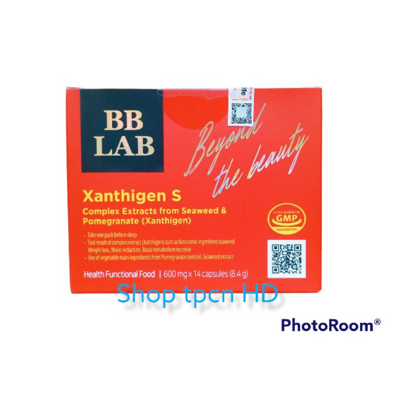[chính hãng] Viên uống hỗ trợ giảm béo Xanthigen S giảm mỡ bụng khi ngủ, giảm mỡ thừa vùng bụng, đùi, bắp tay, bắp chân