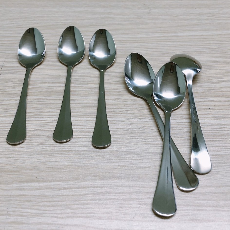 Muỗng trà - Thép không gỉ Inox Cao cấp - Kiểu dáng muỗng cafe dài 13.5cm | BigBuy360 - bigbuy360.vn