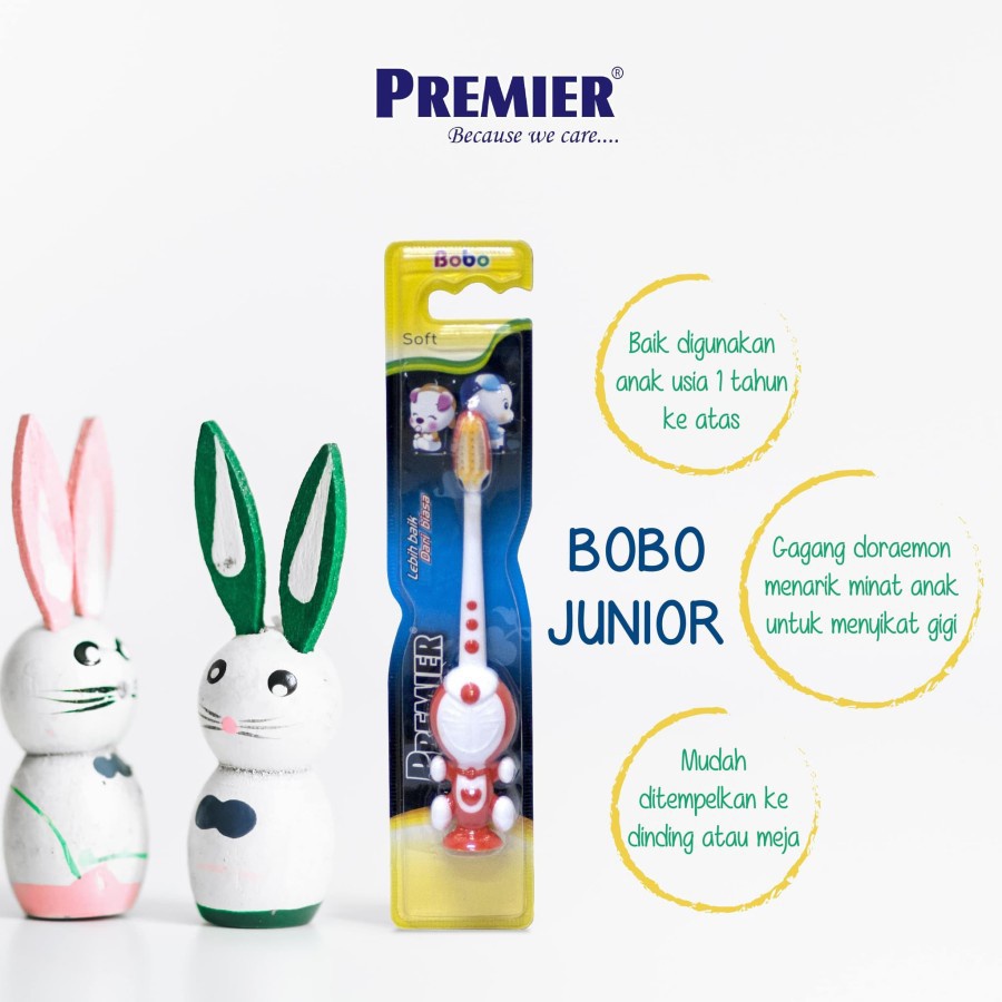 Bàn Chải Đánh Răng BOBO Junior Cho Trẻ Em (DORAEMON Motif)