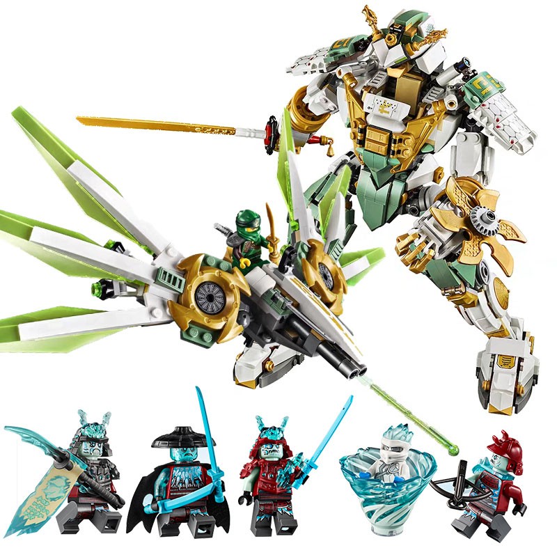 Mô hình lắp ghép NINJAGO Lloyd's Titan Mech tương thích với lego cho bé