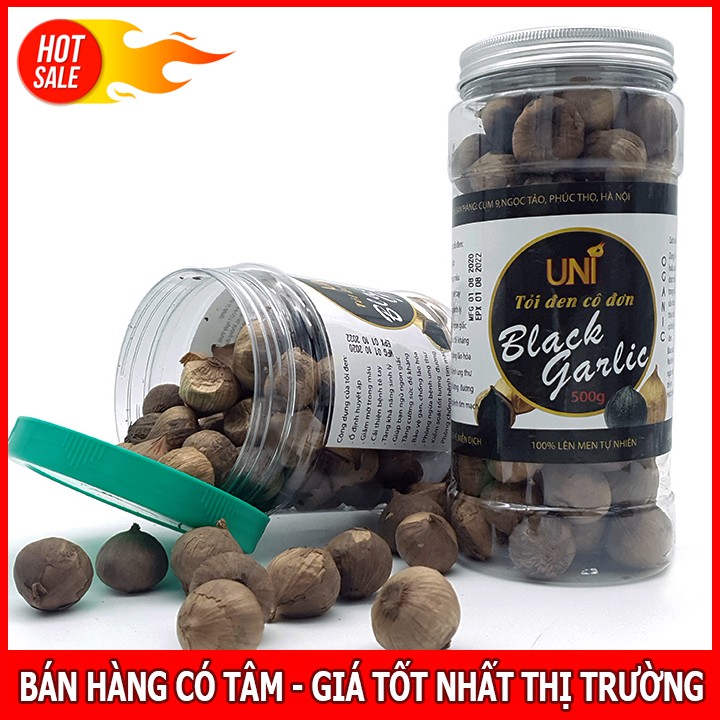 Tỏi đen 🧄 Tỏi đen cô đơn UNI 🧄 Quà biếu độc đáo tốt cho sức khỏe dịp tết 2021