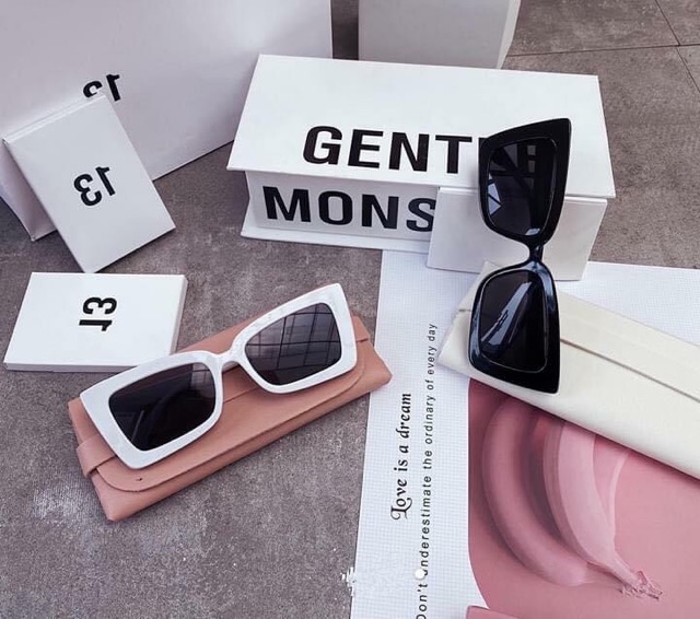 Kính GMT nhiều màu trắng, đen, đỏ, hồng sang chảnh phù hợp mới mọi bộ đồ