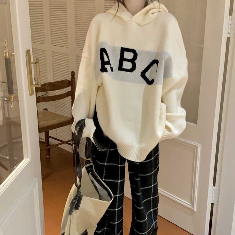 Áo sweater vải dày dễ phối đồ dùng mặc mùa thu đông dành cho nữ