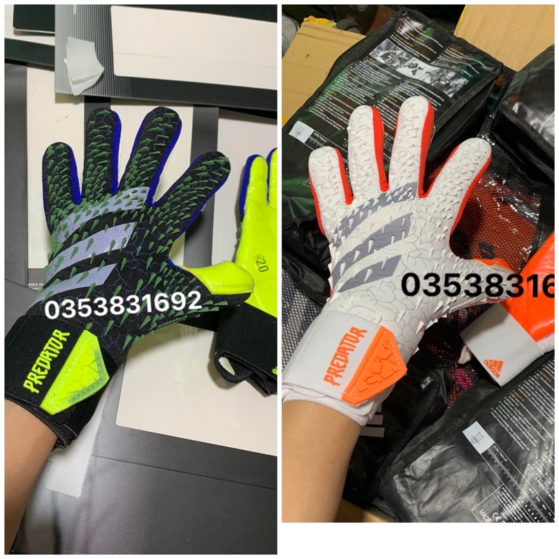 Găng tay thủ môn CAO CẤP, BỀN, SIÊU DÍNH BÓNG size 6,7,8,9,10