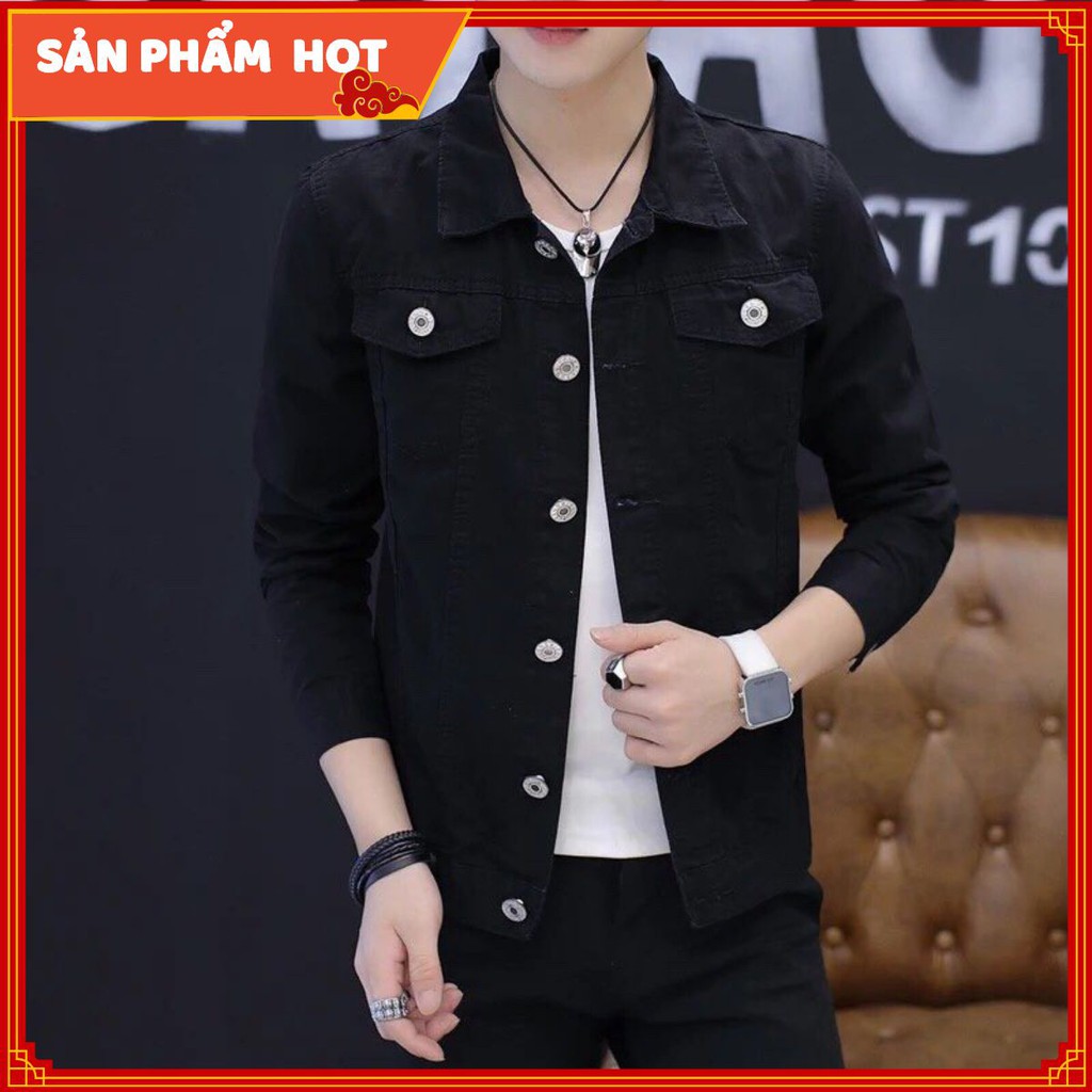Áo Khoác Jean Nam Cao Cấp