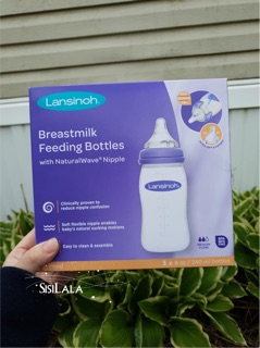 Bình sữa Lansinoh Momma 160ml ,240ml