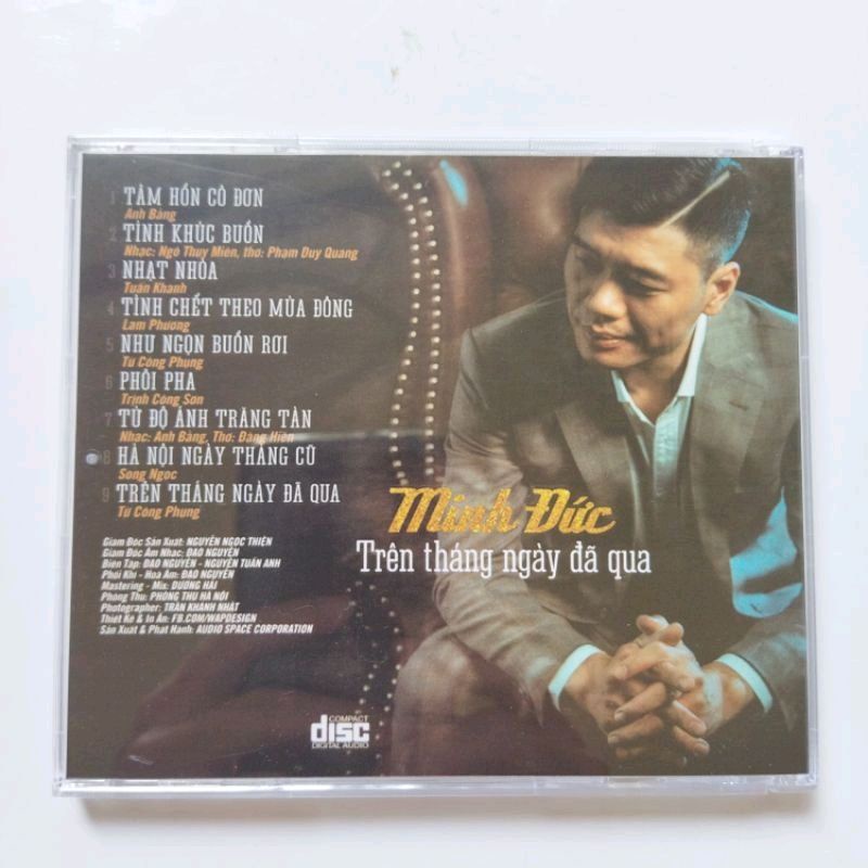 Đĩa cd Minh Đức - trên tháng ngày đã qua