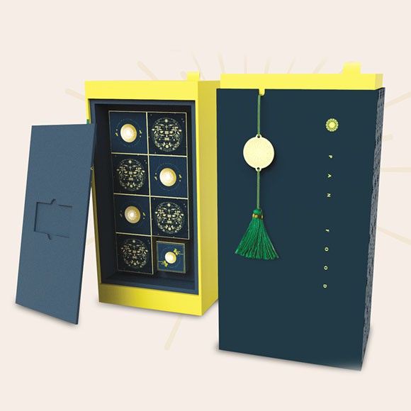 Hộp bánh Trung Thu Minh Nguyệt Bibica 560G