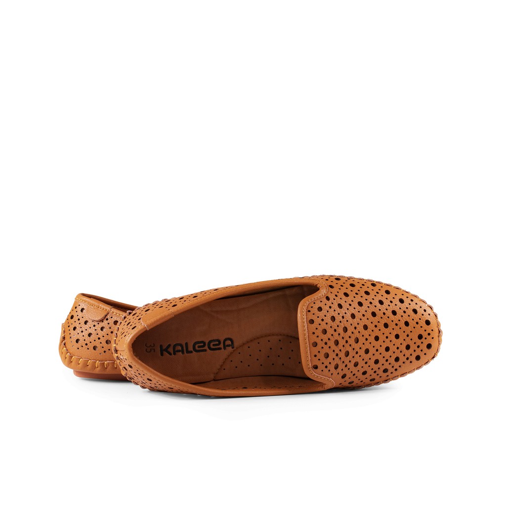 Giày slipon - Kaleea HTK2014 - Giày bệt nữ da bò thật siêu nhẹ,siêu êm ,thoát khí - Kaleea | BigBuy360 - bigbuy360.vn