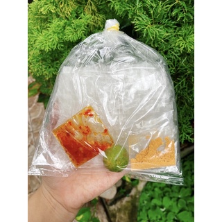 Bánh tráng muối sate