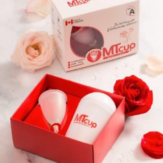 Cốc nguyệt san MTcup ( tặng kèm hộp khử trùng và 1 năm sử dụng viên khử trùng)