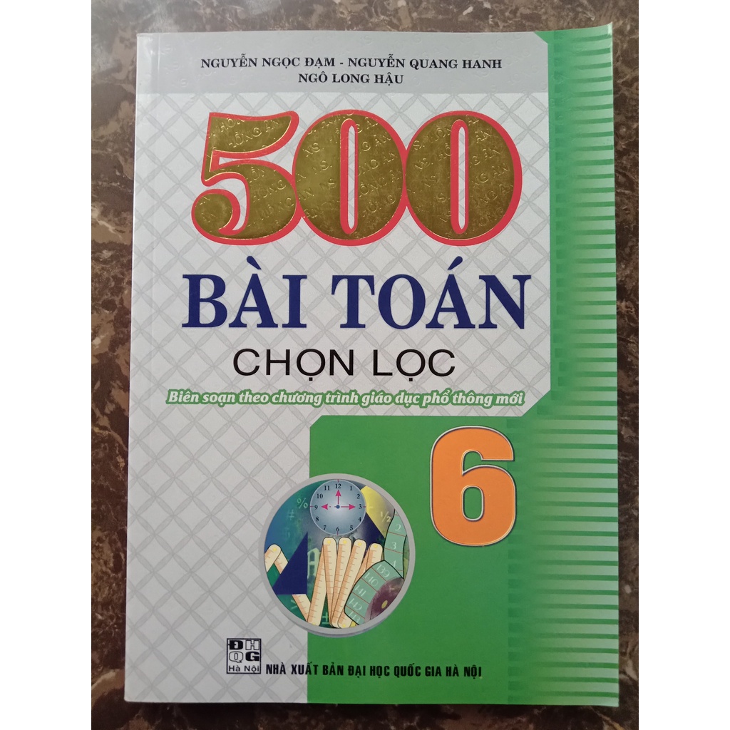 Sách - 500 Bài Toán Chọn Lọc Lớp 6
