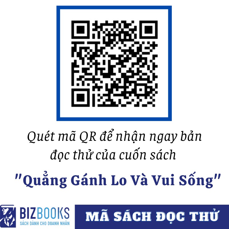 [LIFEMC11SA -10% đơn 99K] Sách - Quẳng Gánh Lo Đi Và Vui Sống