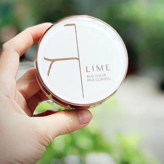 Phấn Nước Lime Real Cover Pink Cushion SPF50+/PA+++ (Bestseller)