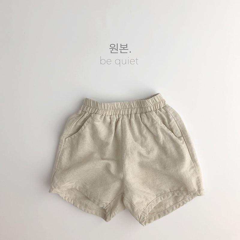 [Babycat] Hàng Có Sẵn Quần Đùi Cotton Lanh Mỏng Hình Gà Con Phong Cách Hàn Quốc Nhật Bản Thời Trang Mùa Hè Mặc Ngoài Trời Phong Cách Phương Tây Cá Tính Cho Trẻ Em