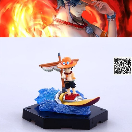 1505 Anime One Piece hải tặc mũ rơm Râu trắng Edward newgate Ace Marco Moby Dick