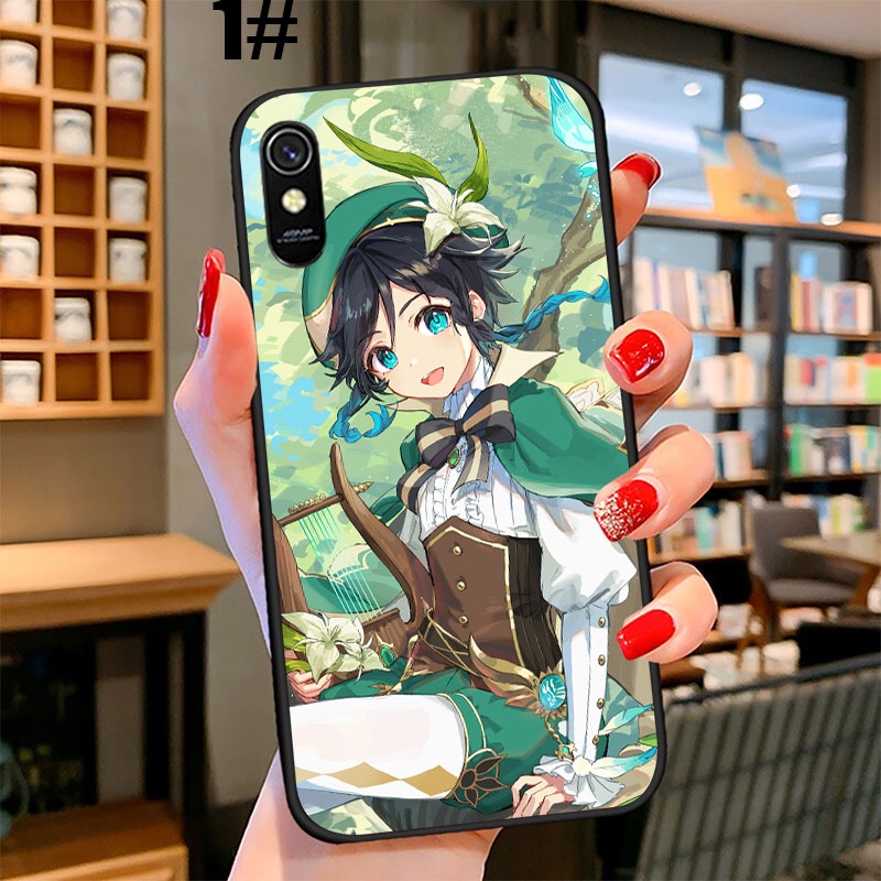 Ốp Điện Thoại Họa Tiết Genshin Impact Cho Xiaomi Redmi Note 9 Pro Max Prime 9T 9S 9C NFC 40QQA