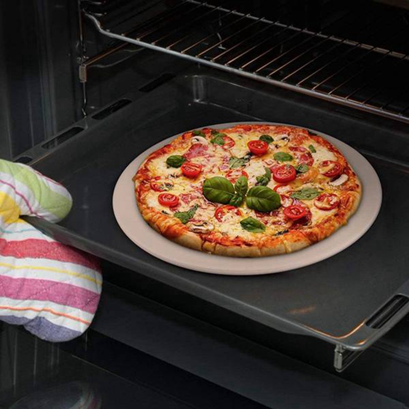 Đá Tròn 15 Inches Dùng Nướng Bánh Mì / Pizza / Nướng BBQ Tiện Dụng