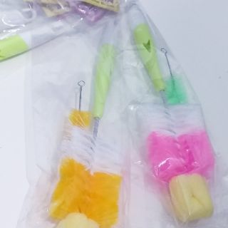Bộ 2 chi tiết cọ rữa bình sữa cho bé (1 lớn,1 nhỏ)