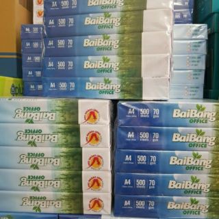 Giấy A4 Bãi Bằng Office (BB Hồng Tem ĐL70)