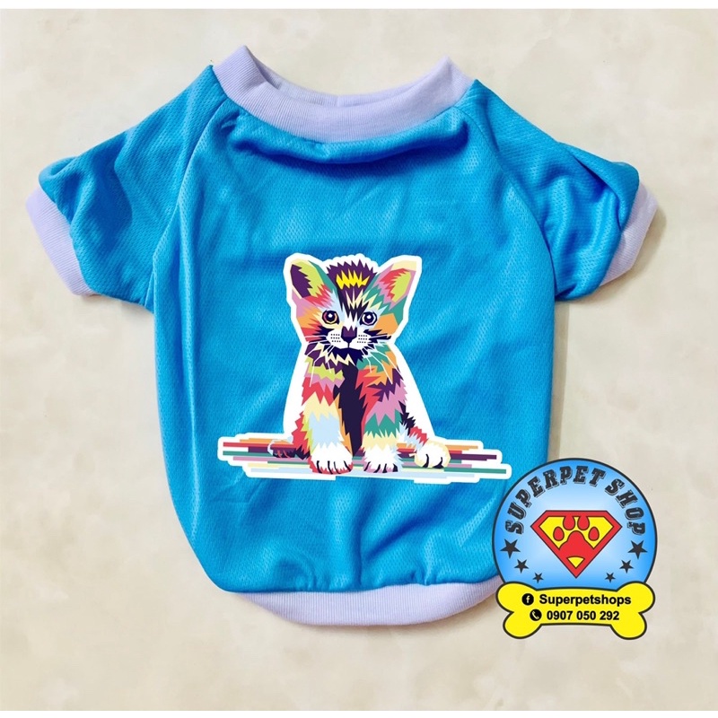 ÁO THÚ CƯNG MÈO 7 MÀU NGỒI SIÊU XINH GIÁ RẺ