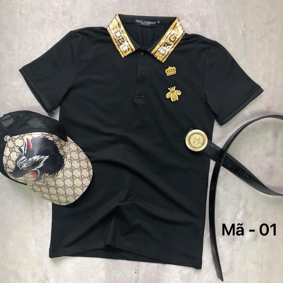 Áo Polo Dolce ong hoàng gia | BigBuy360 - bigbuy360.vn