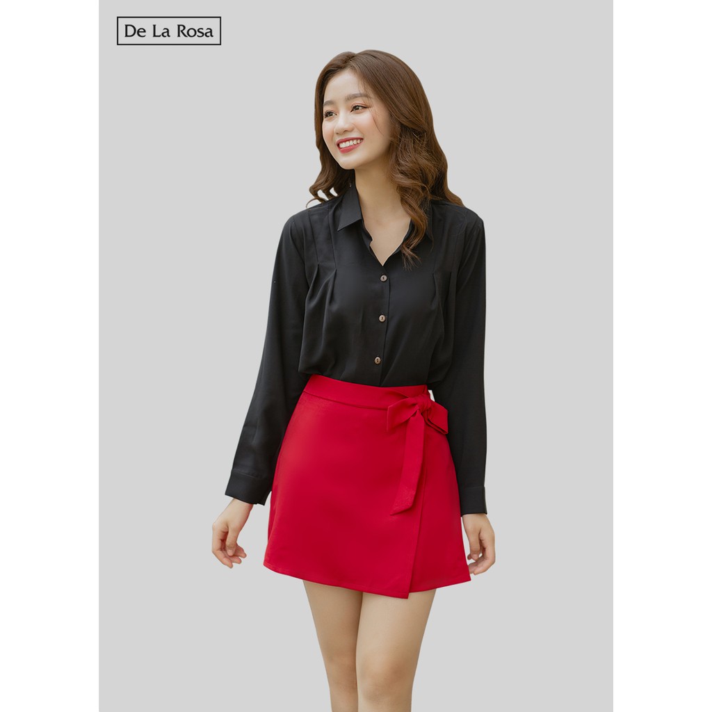 Chân váy công sở thắt nơ đắp vạt - De La Rosa | BigBuy360 - bigbuy360.vn