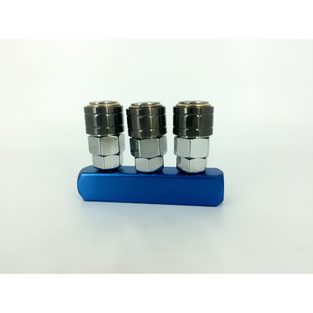 ĐẦU NỐI HƠI NHANH 3 CHIA NGANG TỰ ĐỘNG CAO CẤP