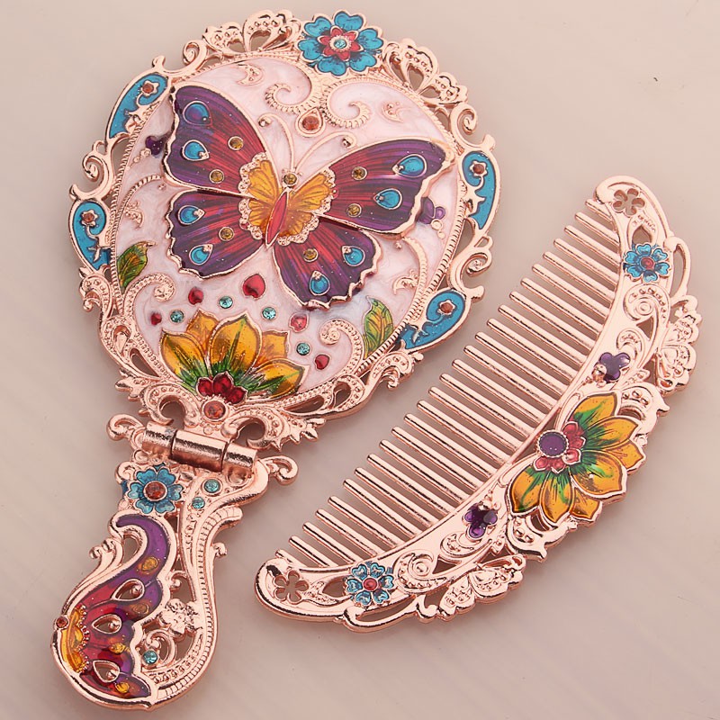 SET GƯƠNG + LƯỢC CỔ ĐIỂN 206