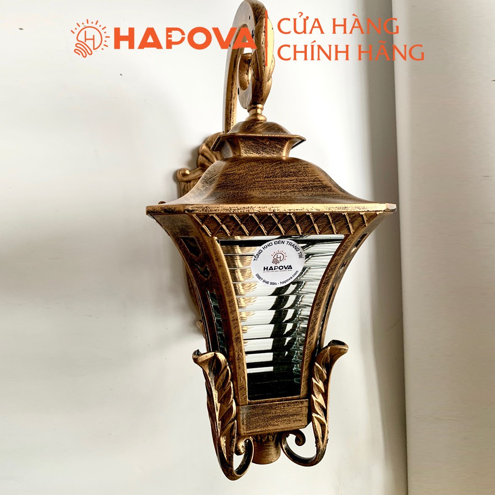 Đèn tường, đèn ốp tường ngoài trời HAPOVA  KAZIE 0349
